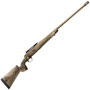 Browning X-Bolt Hell's Canyon Long Range McMillan Burnt Bronze/AU Camo Bolt Action Rifle - 6.8mm Western - 26in
