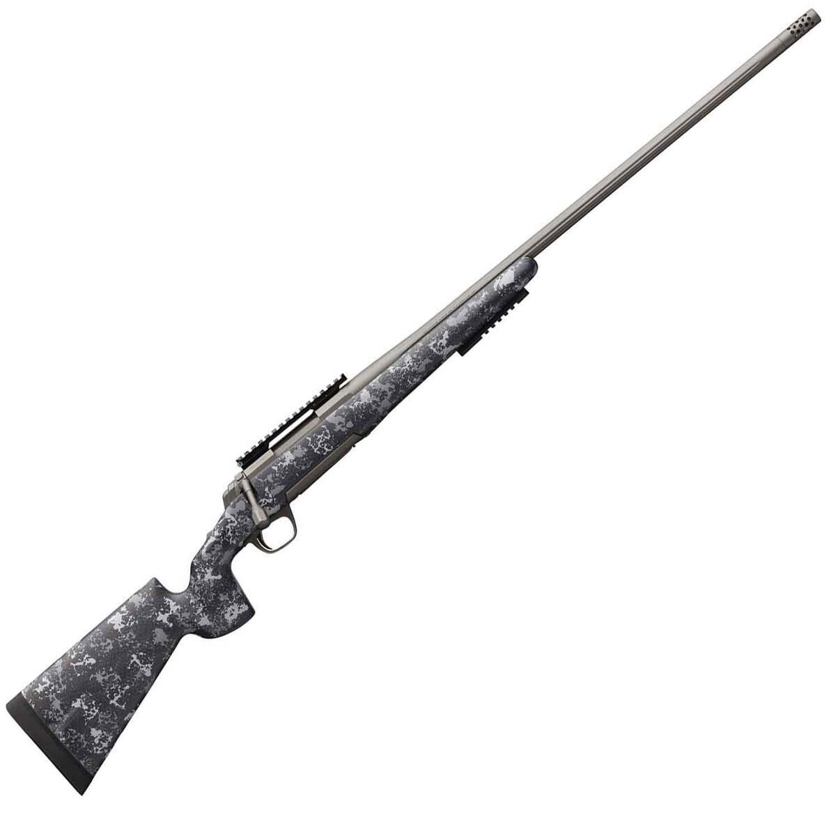 Browning X-Bolt Hells Canyon Long Range Tungsten Gray Cerakote Bolt Action Rifle - 26 Nosler - 26in - Camo Browning X-Bolt Hells Canyon Long Range Tungsten Gray Cerakote Bolt Action Rifle - 26 Nosler - 26in - Camo