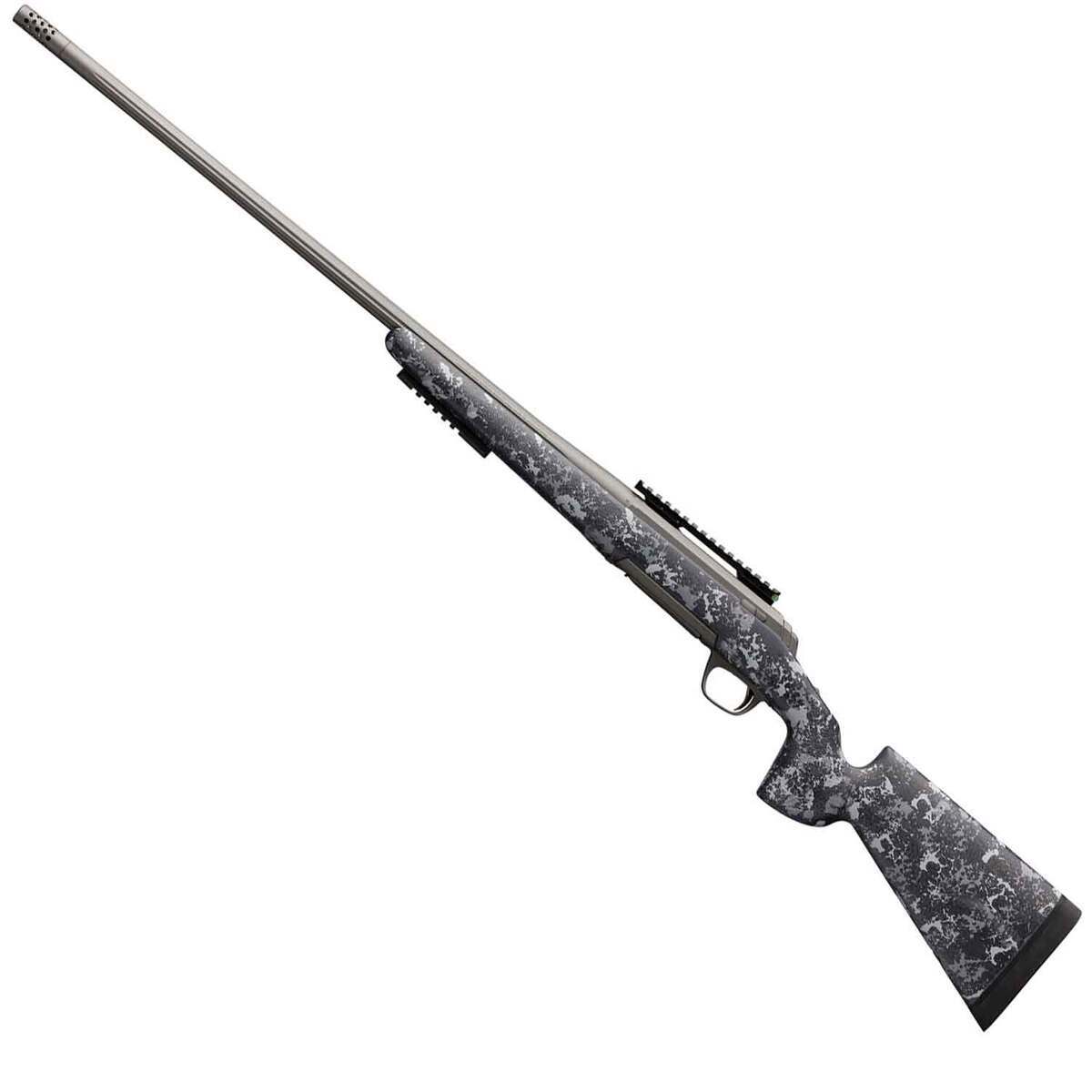 Browning X-Bolt Hells Canyon Long Range Tungsten Gray Cerakote Bolt Action Rifle - 26 Nosler - 26in - Camo Browning X-Bolt Hells Canyon Long Range Tungsten Gray Cerakote Bolt Action Rifle - 26 Nosler - 26in - Camo