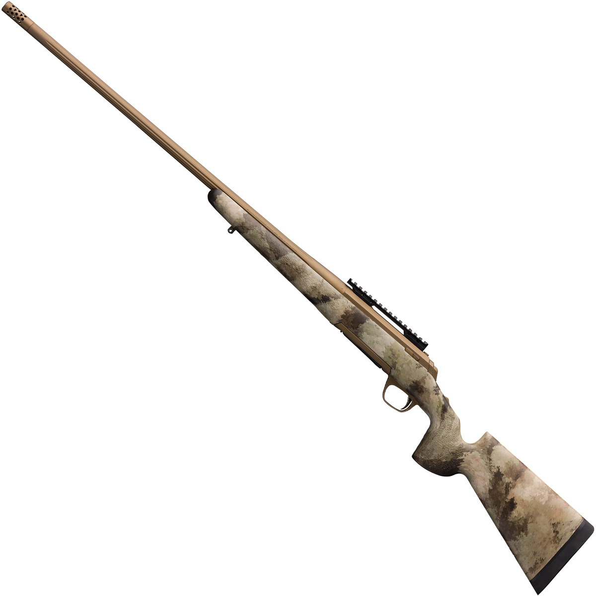 Browning X-Bolt Hell's Canyon Speed Long Range 6.5 PRC McMillan Burnt Bronze Cerakote Bolt Action Rifle Browning X-Bolt Hell's Canyon Speed Long Range 6.5 PRC McMillan Burnt Bronze Cerakote Bolt Action Rifle
