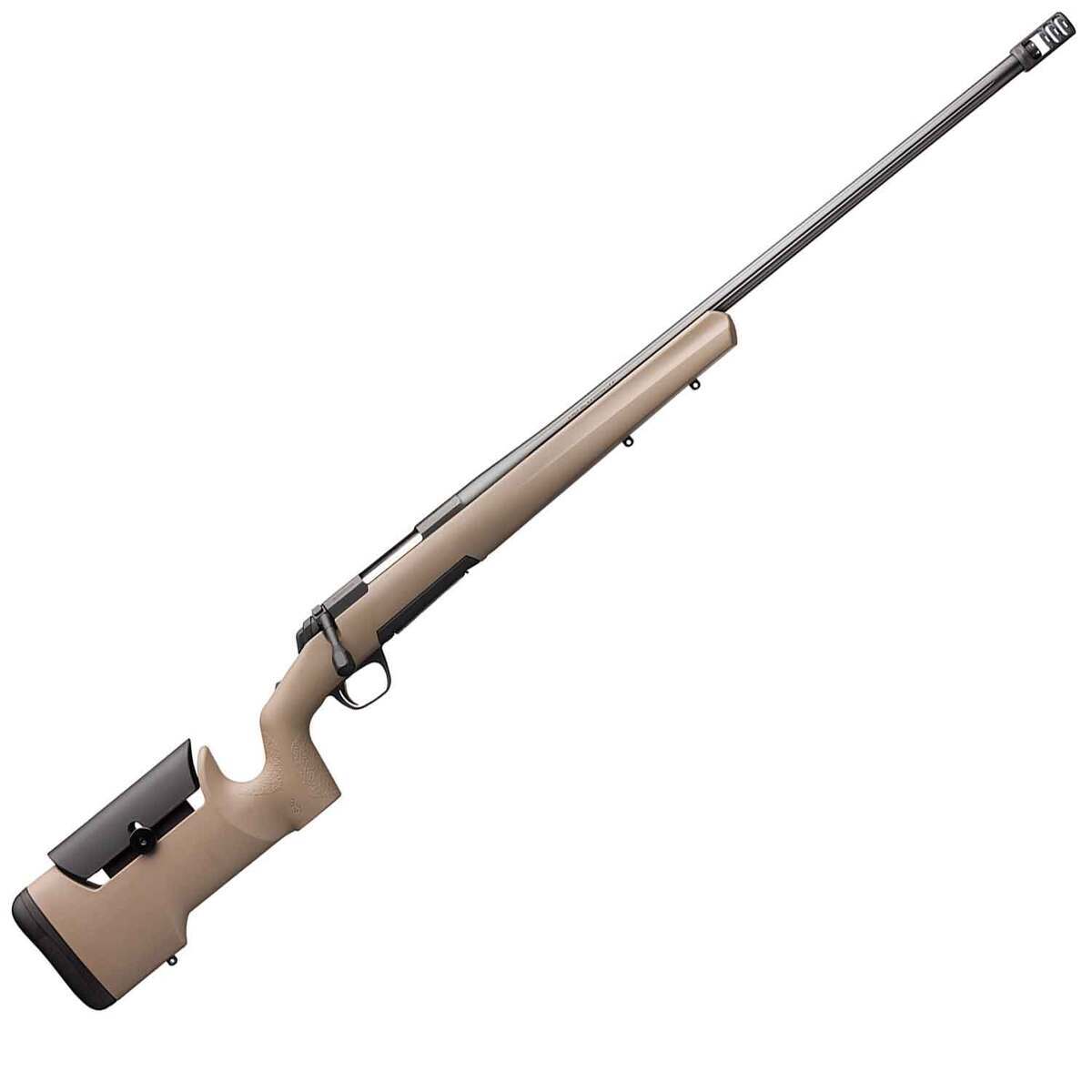 Browning X-Bolt Max Long Range Flat Dark Earth Bolt Action Rifle - 300 PRC - 26in - Tan Browning X-Bolt Max Long Range Flat Dark Earth Bolt Action Rifle - 300 PRC - 26in - Tan