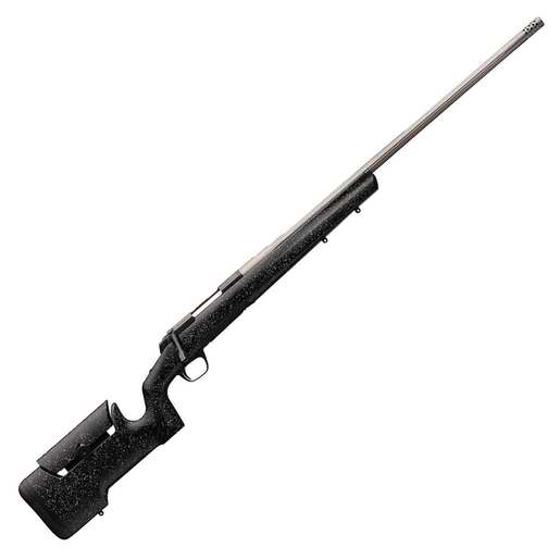 Browning X-Bolt Max Long Range Matte Black/Gray Speckled Bolt Action Rifle - 7mm PRC - 26in - Black image