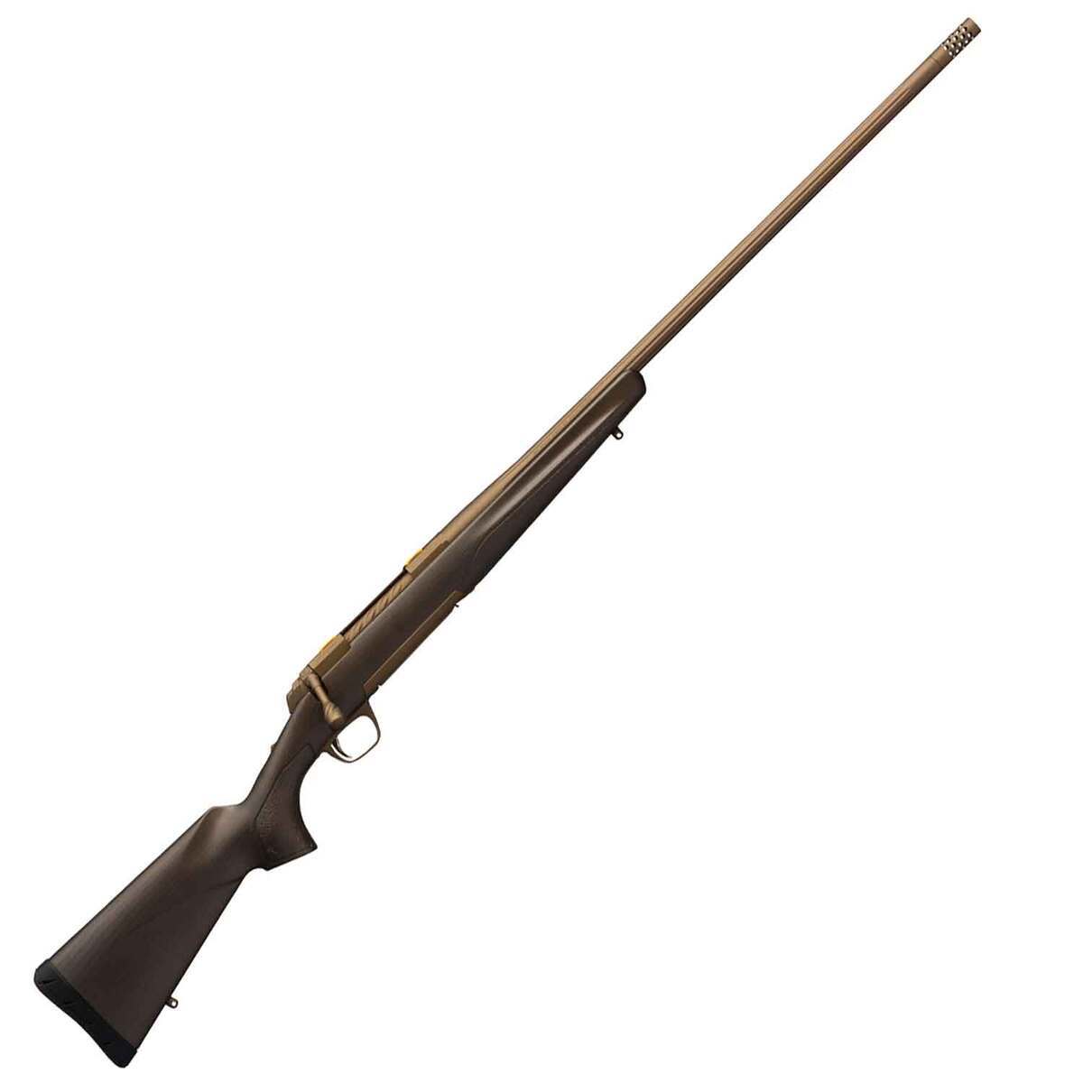 Browning X-Bolt Pro Long Range Burnt Bronze Cerakote Brown Bolt Action Rifle - 300 PRC - Brown Browning X-Bolt Pro Long Range Burnt Bronze Cerakote Brown Bolt Action Rifle - 300 PRC - Brown