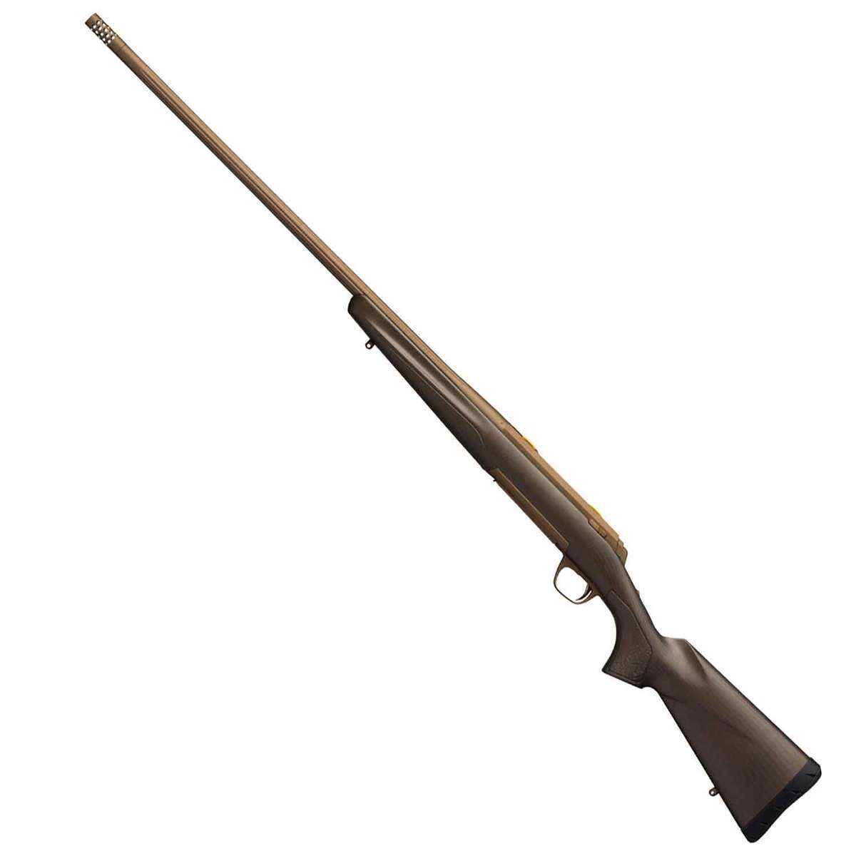 Browning X-Bolt Pro Long Range Burnt Bronze Cerakote Brown Bolt Action Rifle - 300 PRC - Brown Browning X-Bolt Pro Long Range Burnt Bronze Cerakote Brown Bolt Action Rifle - 300 PRC - Brown