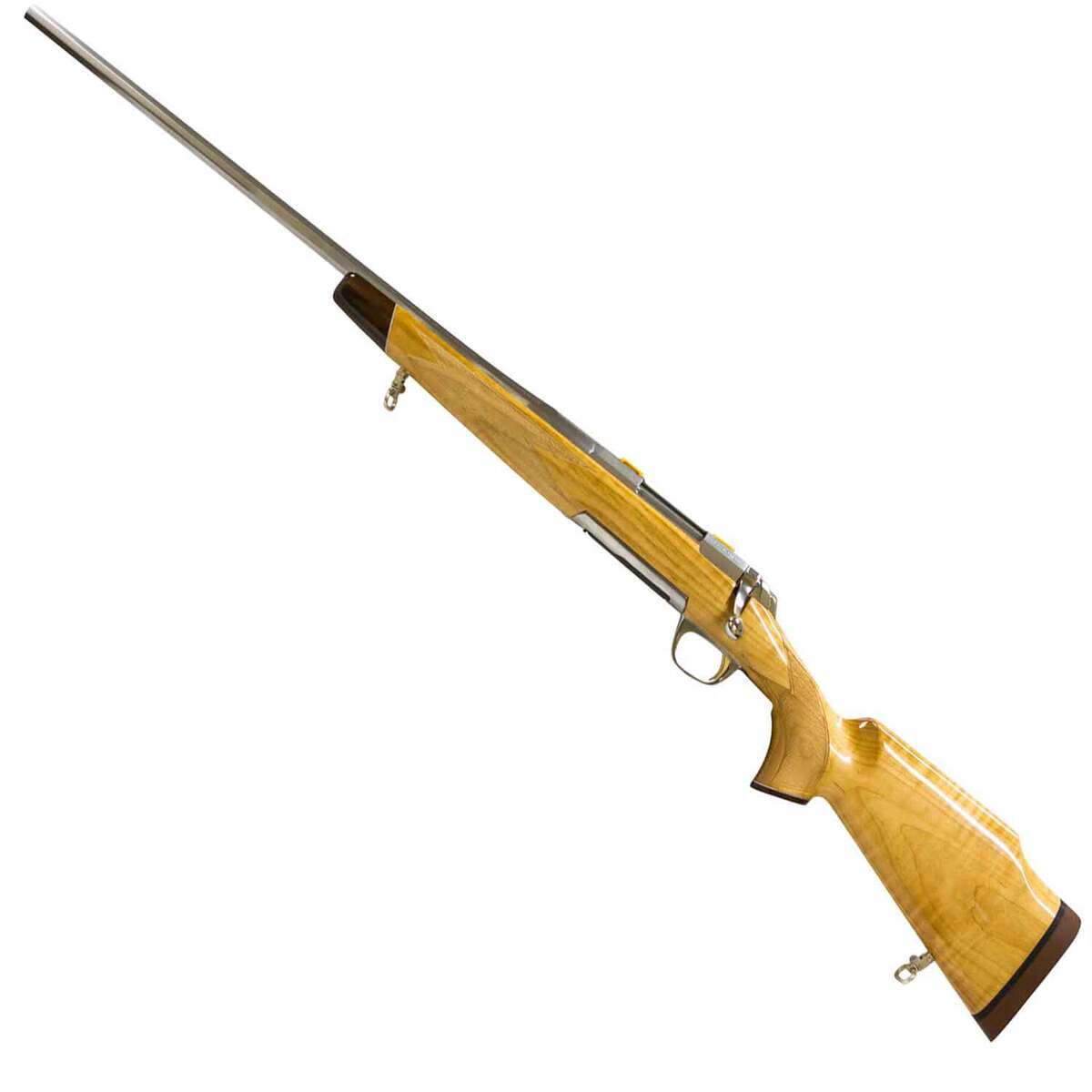 Browning X-Bolt Satin Stainless Maple Bolt Action Rifle - 25-06 Remington - 24in - Tan Browning X-Bolt Satin Stainless Maple Bolt Action Rifle - 25-06 Remington - 24in - Tan