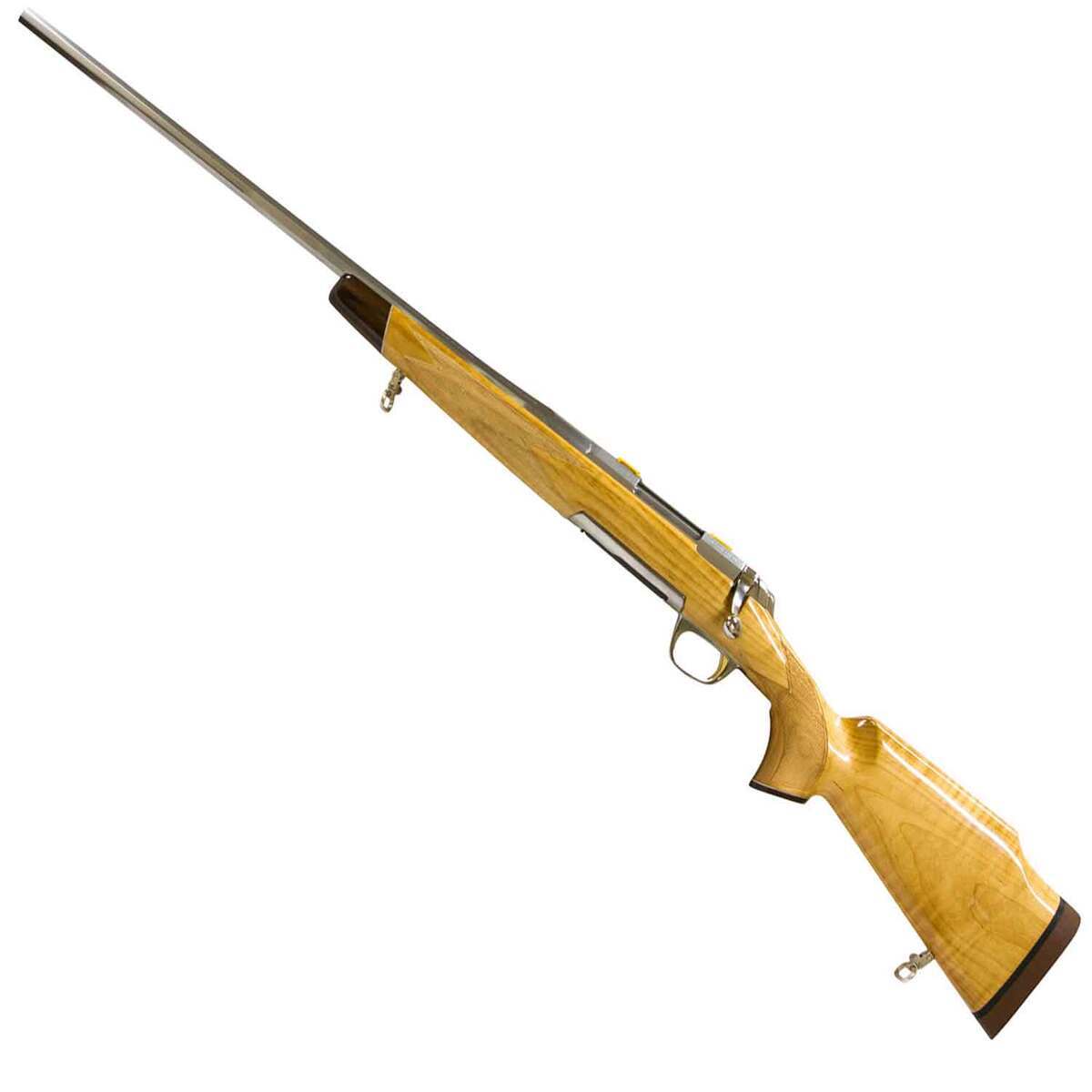 Browning X-Bolt Satin Stainless Maple Bolt Action Rifle - 300 WSM (Winchester Short Mag) - 24in - Tan Browning X-Bolt Satin Stainless Maple Bolt Action Rifle - 300 WSM (Winchester Short Mag) - 24in - Tan