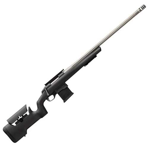 Browning X-Bolt Target Max Satin Gray Bolt Action Rifle - 6mm Creedmoor - 26in - Gray image