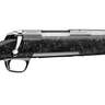 Browning X-Bolt White Gold Medallion Matte Gray/Carbon Fiber Bolt Action Rifle - 300 Winchester Magnum - Carbon Fiber, Gloss White Spider Web