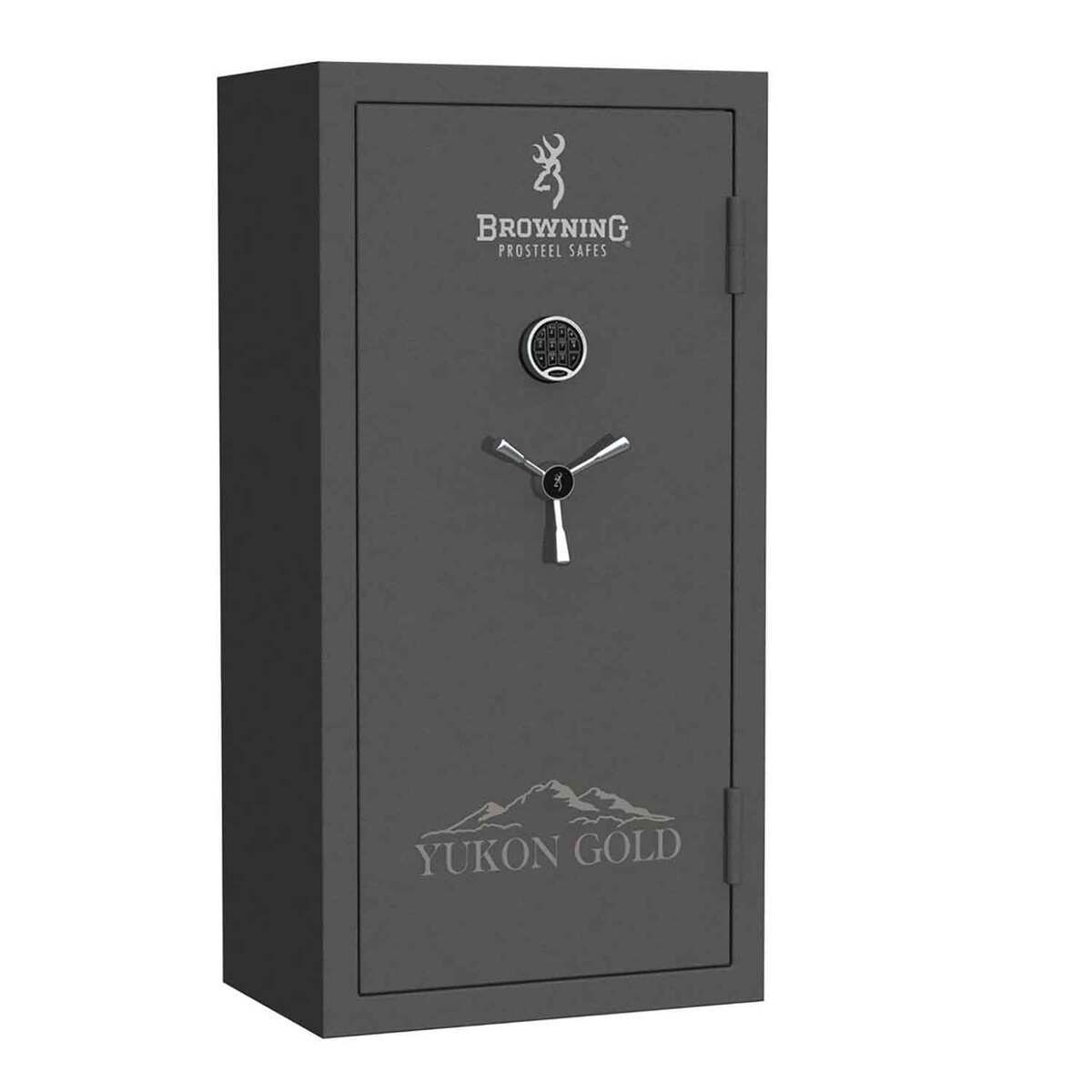Browning Yukon Gold 23E E-Lock 23 Gun Safe - Gray - Gray Browning Yukon Gold 23E E-Lock 23 Gun Safe - Gray - Gray