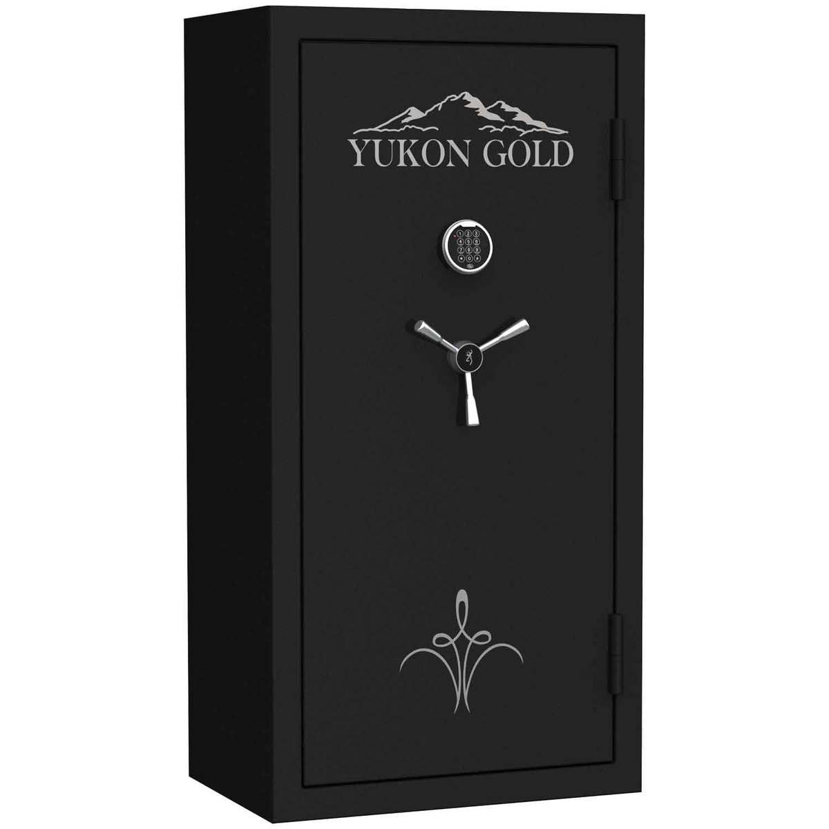 Browning Yukon Gold 23E Elock Gun Safe - Black - Textured Black Browning Yukon Gold 23E Elock Gun Safe - Black - Textured Black