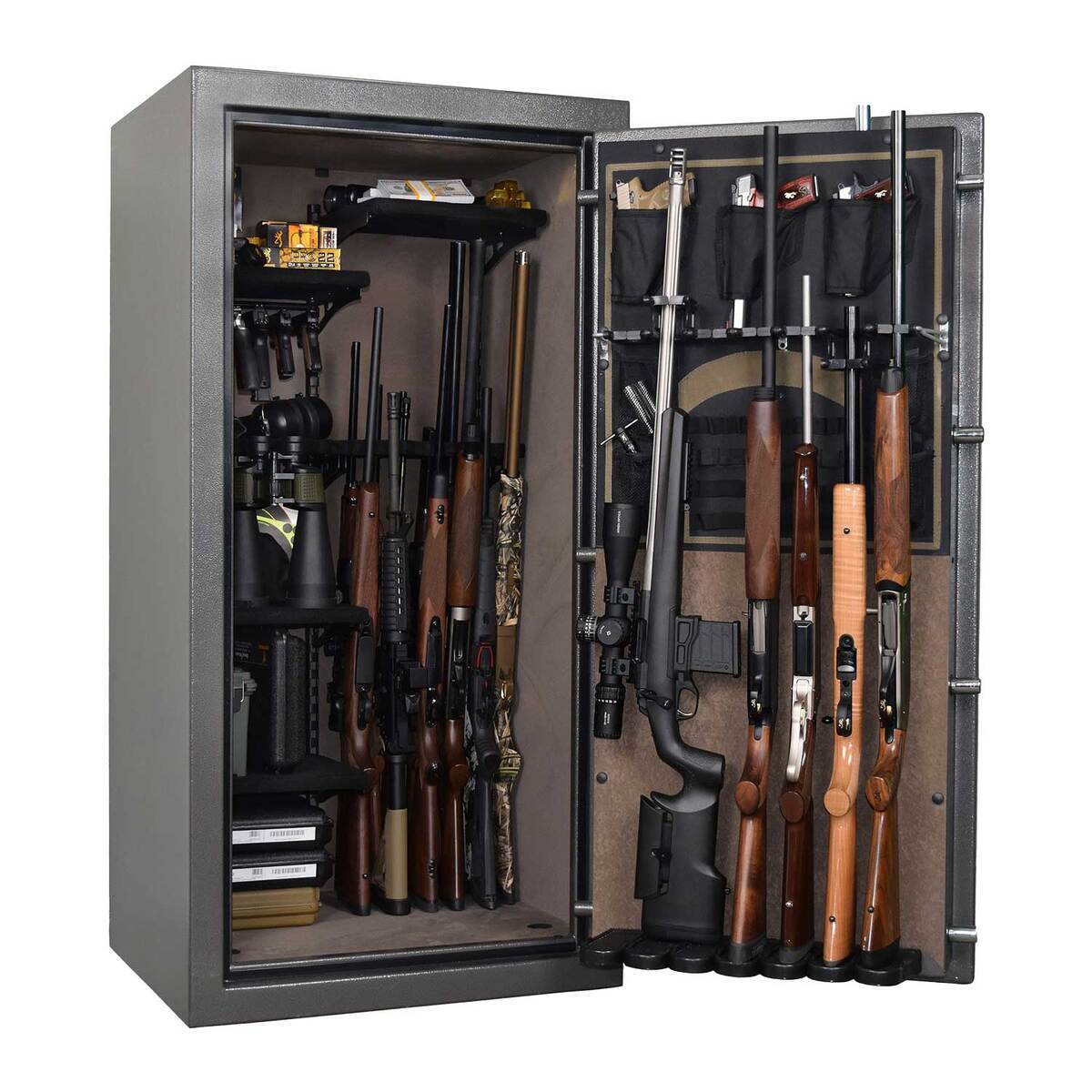Browning Yukon Gold 33 Gun Safe - Gray - Gray Browning Yukon Gold 33 Gun Safe - Gray - Gray