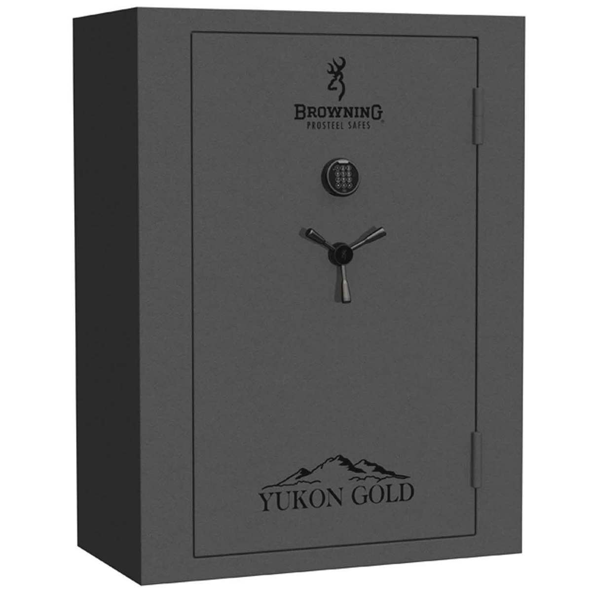 Browning Yukon Gold YG56E Gun Safe - Gray - Textured Charcoal Browning Yukon Gold YG56E Gun Safe - Gray - Textured Charcoal