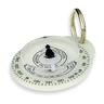 Brunton 9041 Glowing Keyring Compass - White