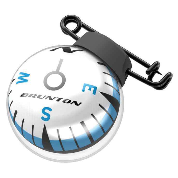 Brunton Tag A Long Globe Ball Compass - White Brunton Tag A Long Globe Ball Compass - White