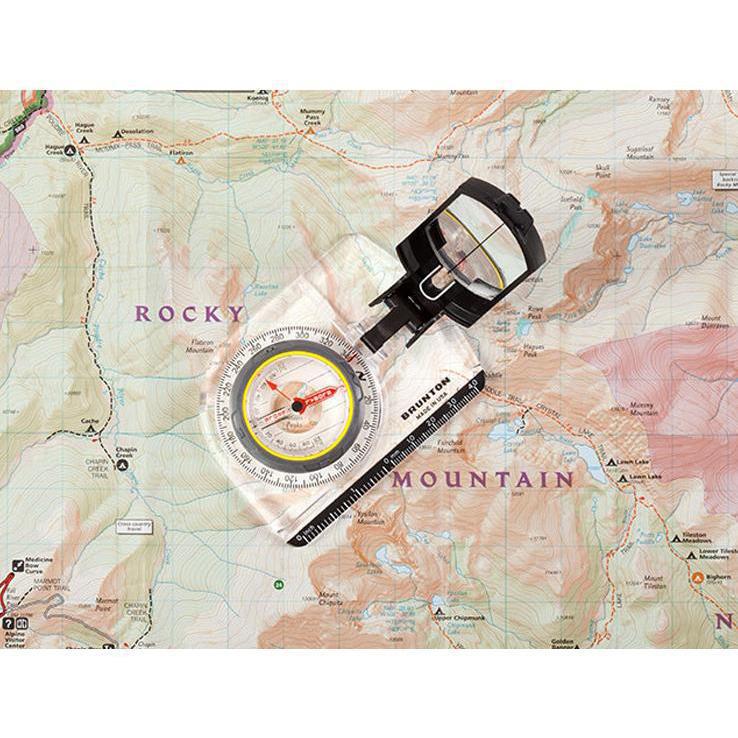 Brunton Truarc 7 - Mirrored Compass - Clear Brunton Truarc 7 - Mirrored Compass - Clear