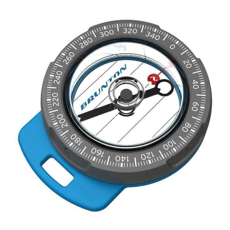 Brunton Zipper Pull Compass - Blue/Black Brunton Zipper Pull Compass - Blue/Black
