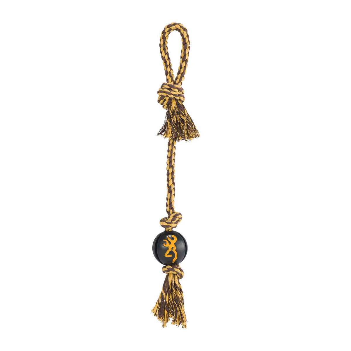 Browning Rope Toy - Black/Gold - Brown Browning Rope Toy - Black/Gold - Brown
