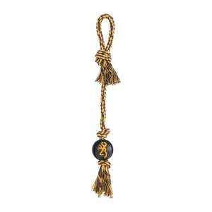 Browning Rope Toy - Black/Gold