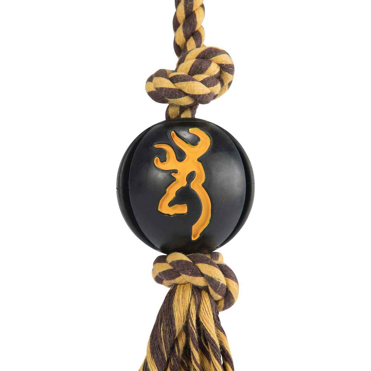 Browning Rope Toy - Black/Gold - Brown Browning Rope Toy - Black/Gold - Brown