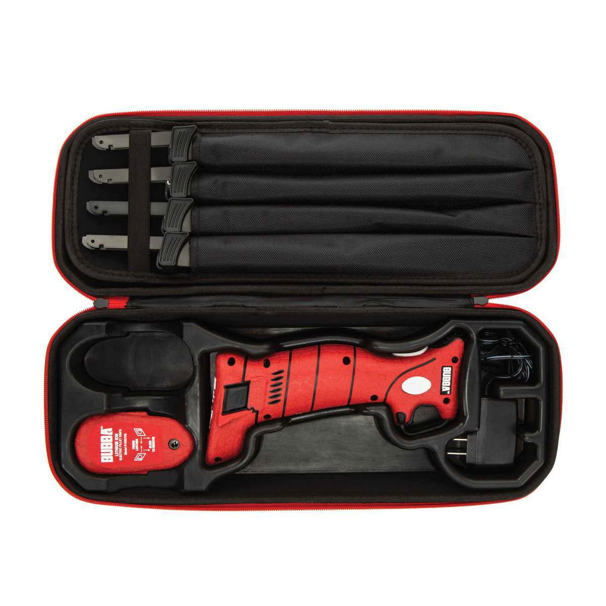 Bubba Lithium Ion Cordless Electric Fillet Knife - Red Bubba Lithium Ion Cordless Electric Fillet Knife - Red