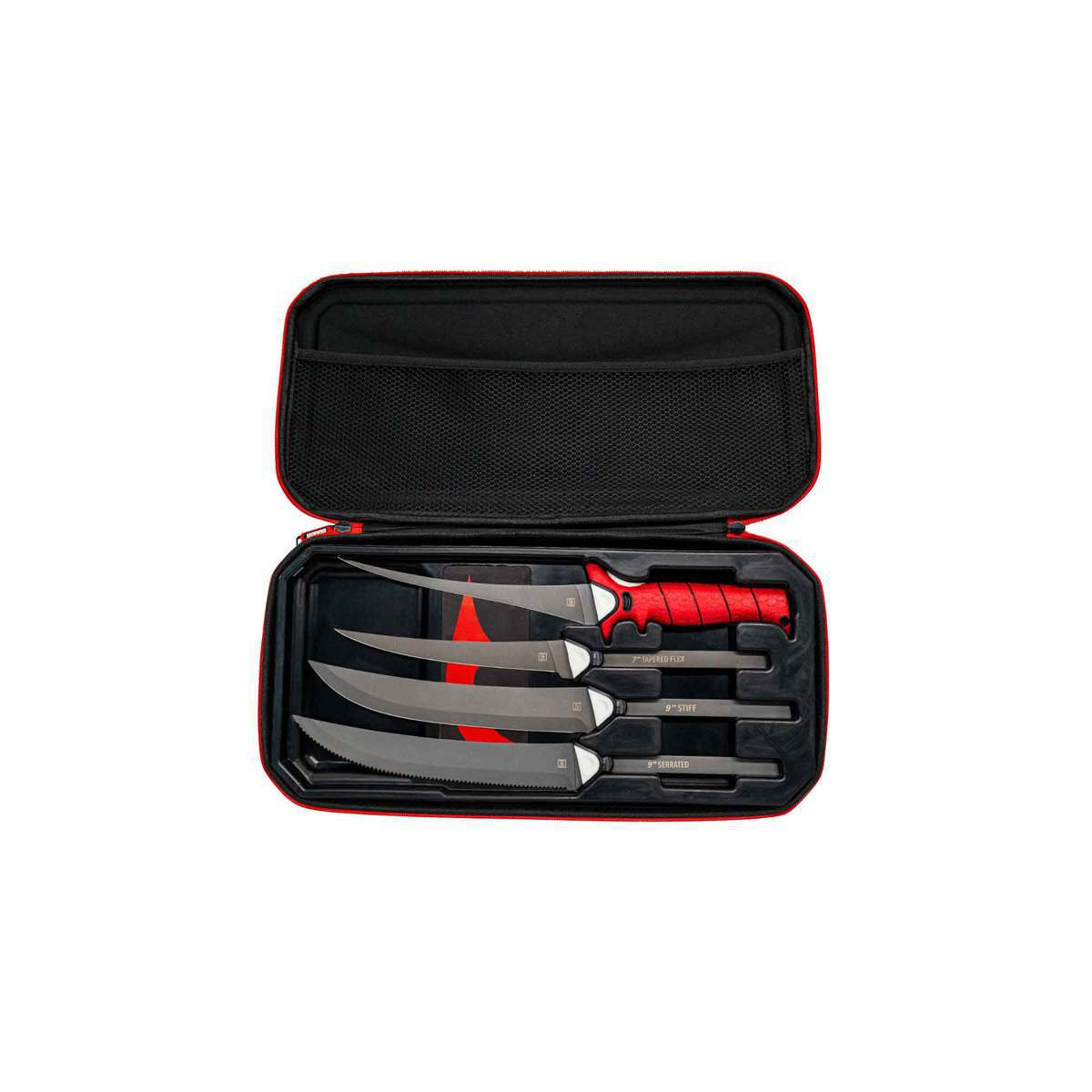 Bubba Multi-Flex Interchangeable Blade Fillet Knife Kit - Red - Red Bubba Multi-Flex Interchangeable Blade Fillet Knife Kit - Red - Red