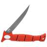Bubba Tapered Flex Folding Fillet Knife - Red 7in - Red