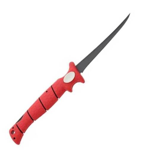 Bubba Ultra Flex Folding Fillet Knife – 7in – Red