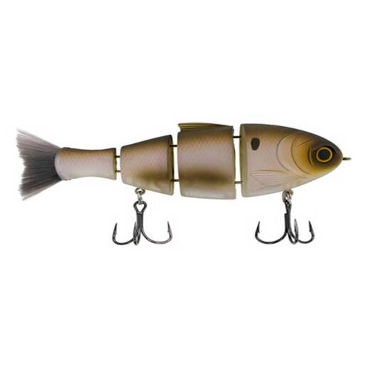 Bucca Lil Baby Bull Shad Hard Swimbait - 2-1/2in - Glimmer Bone