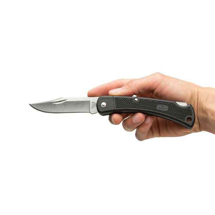 Buck Knives 110 Hunter LT 3.75 inch Folding Knife - Black Buck Knives 110 Hunter LT 3.75 inch Folding Knife - Black