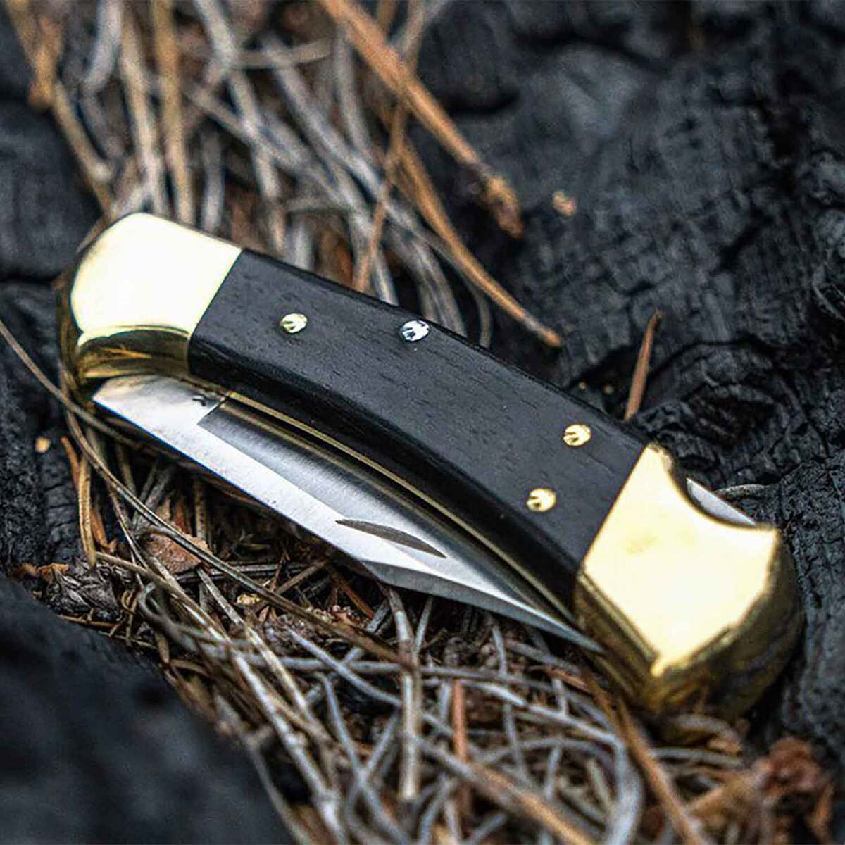 Buck 112 Ranger 3 inch Folding Knife - Wood Buck 112 Ranger 3 inch Folding Knife - Wood
