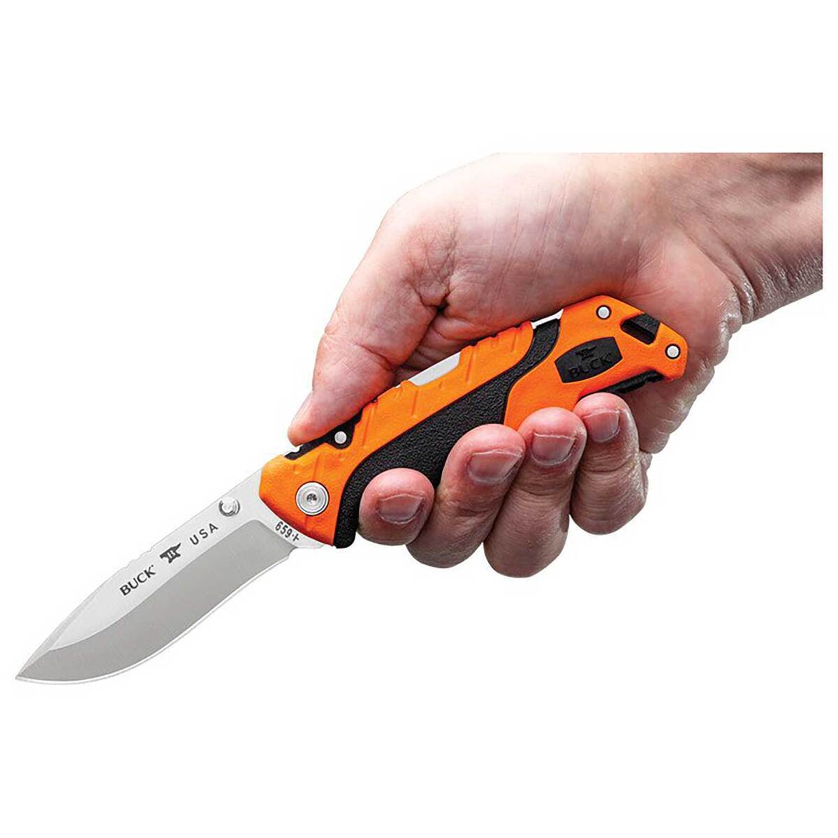 Buck Knives Pursuit Pro 3.63 inch Folding Knife - Orange Buck Knives Pursuit Pro 3.63 inch Folding Knife - Orange