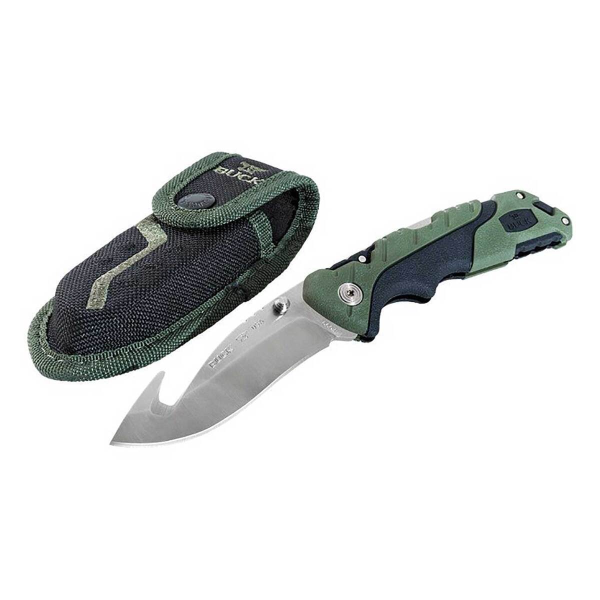 Buck Knives 660 Pursuit 3.63 inch Folding Knife - Green Buck Knives 660 Pursuit 3.63 inch Folding Knife - Green