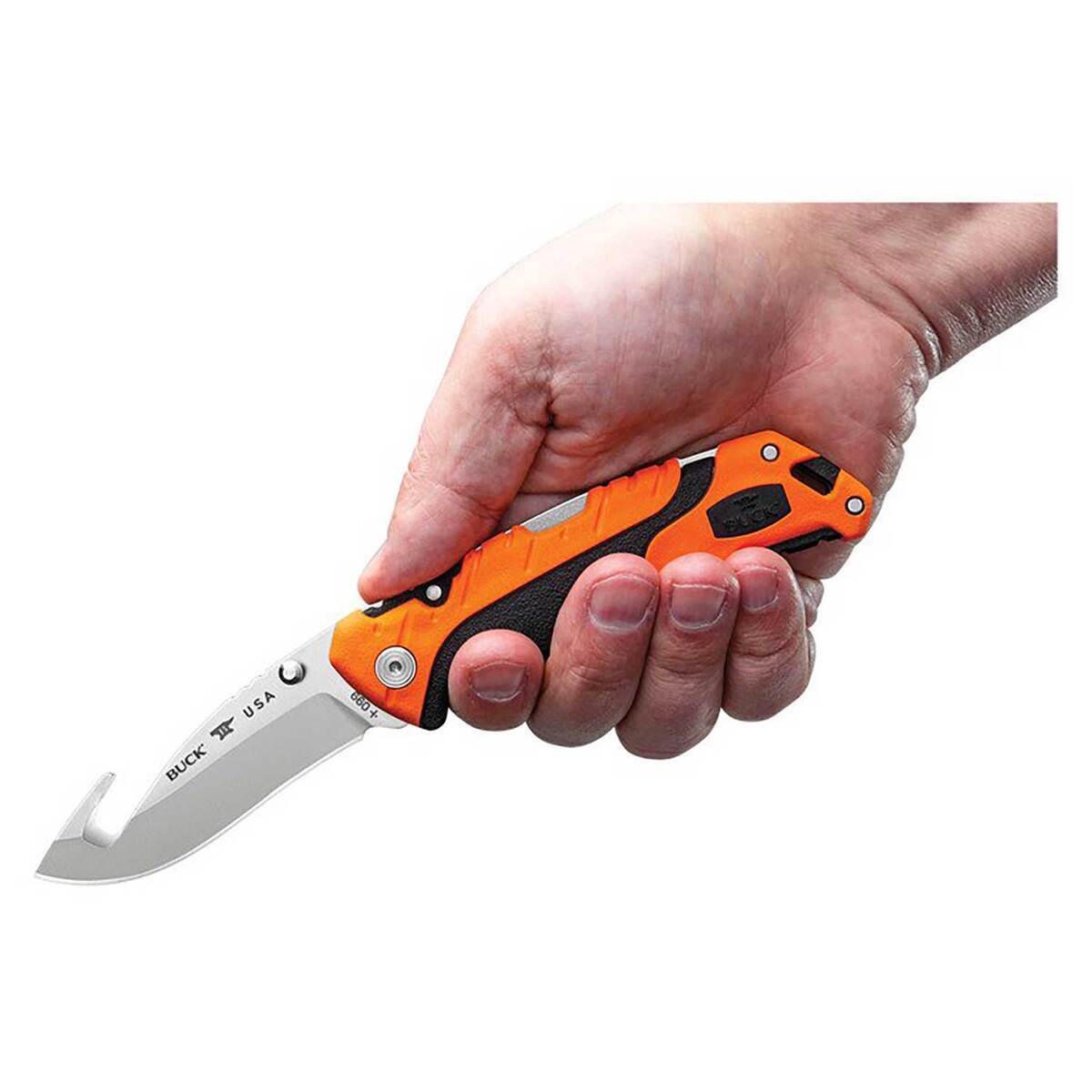 Buck Knives 660 Pursuit Pro 3.63 inch Folding Knife - Orange Buck Knives 660 Pursuit Pro 3.63 inch Folding Knife - Orange