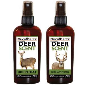 Buck Baits Synthetic Deer Scent Combo Pack - 2 pack - 4oz
