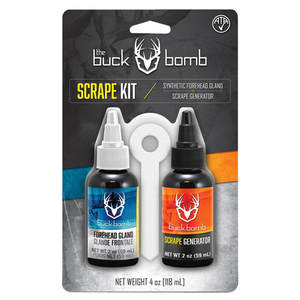 Buck Bomb Scrape Liquid Attractant Kit - 2 Pack