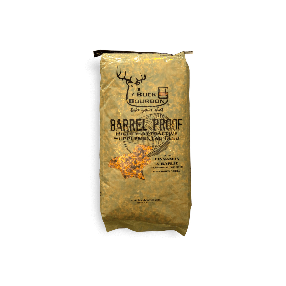 Buck Bourbon Barrell Proof Cinnamon & Garlic Deer Attractant Buck Bourbon Barrell Proof Cinnamon & Garlic Deer Attractant