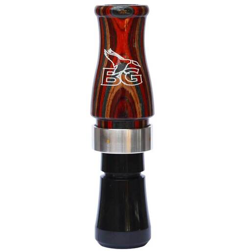 Buck Gardner Honker Hammer Diamond Wood Goose Call – Red