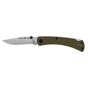 Buck Knives 110 Slim Pro TRX 3.75 inch Folding Knife - Green
