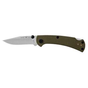 Buck Knives 112 Slim Pro TRX 3 inch Folding Knife - Green