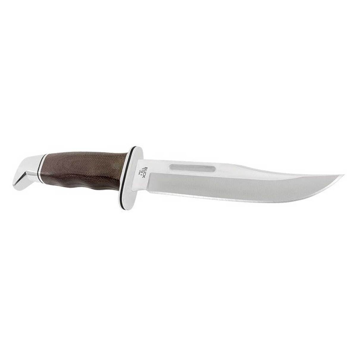 Buck Knives 119 Special Pro 6 inch Fixed Blade Knife - Green Canvas Micarta Buck Knives 119 Special Pro 6 inch Fixed Blade Knife - Green Canvas Micarta