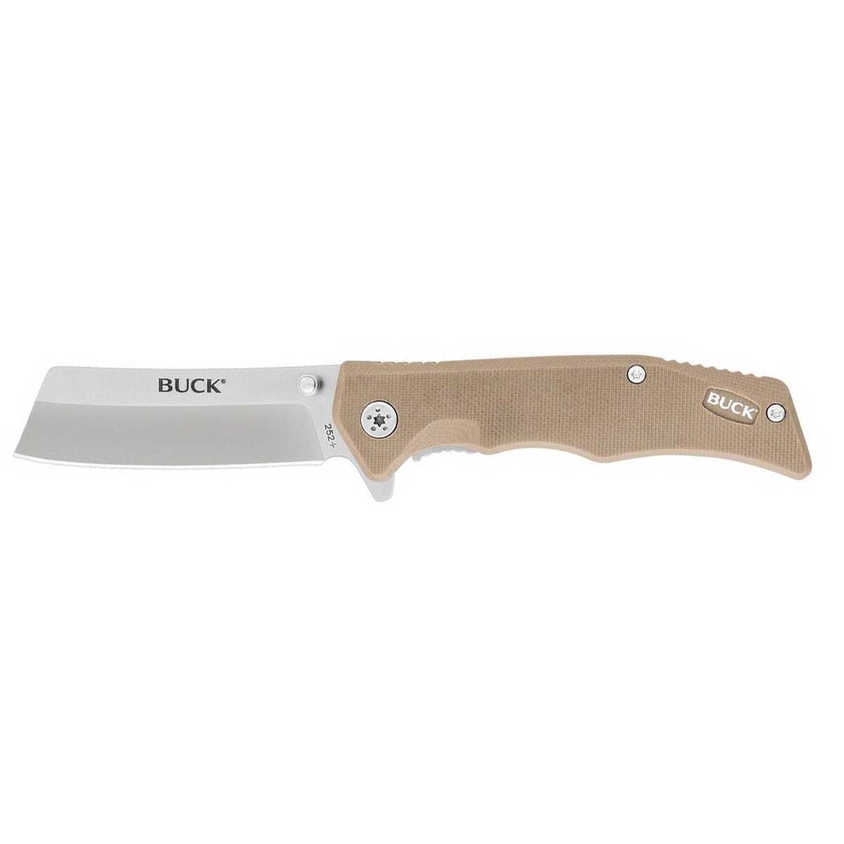 Buck Knives 252 Trunk 2.9 inch Folding Knife - Khaki Buck Knives 252 Trunk 2.9 inch Folding Knife - Khaki