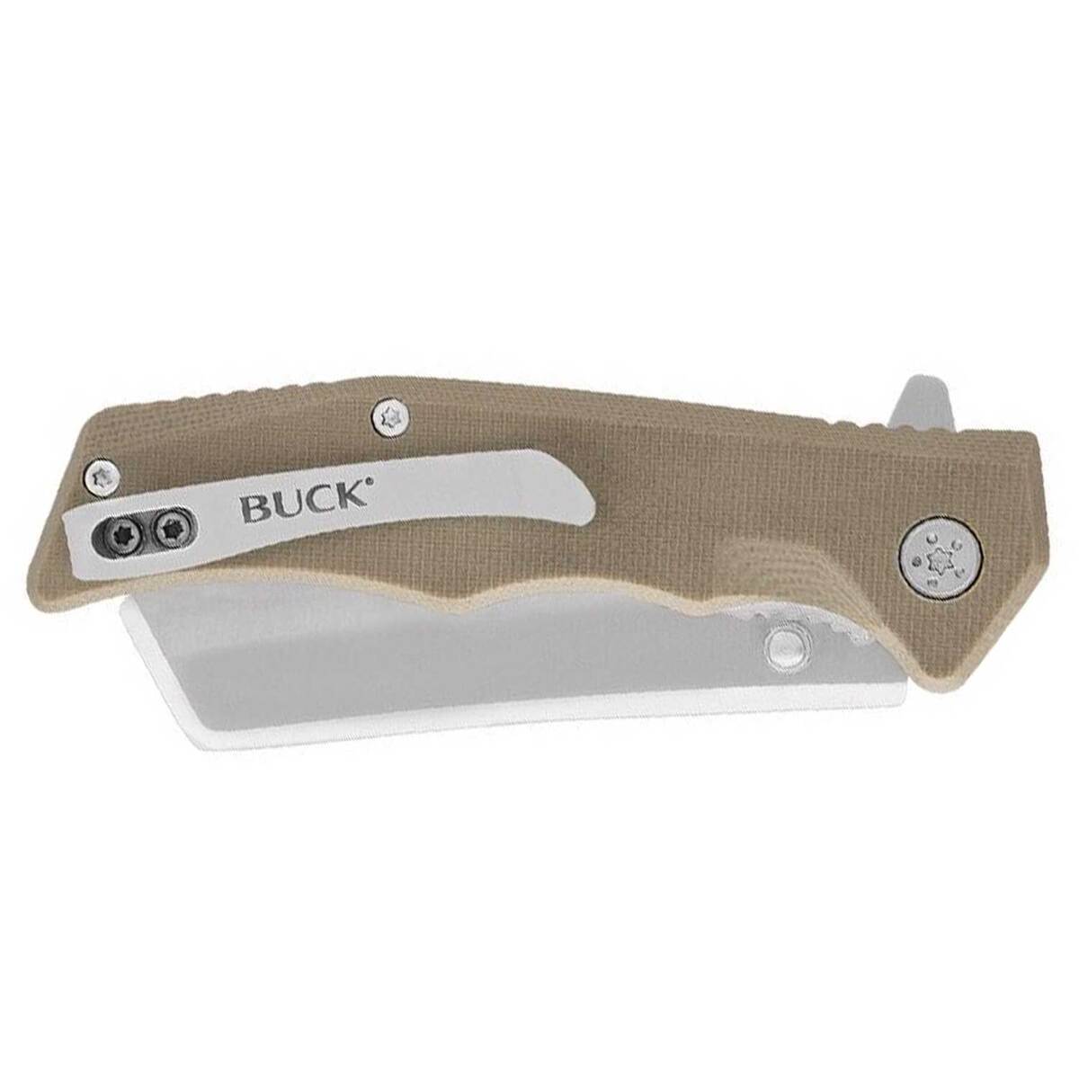 Buck Knives 252 Trunk 2.9 inch Folding Knife - Khaki Buck Knives 252 Trunk 2.9 inch Folding Knife - Khaki