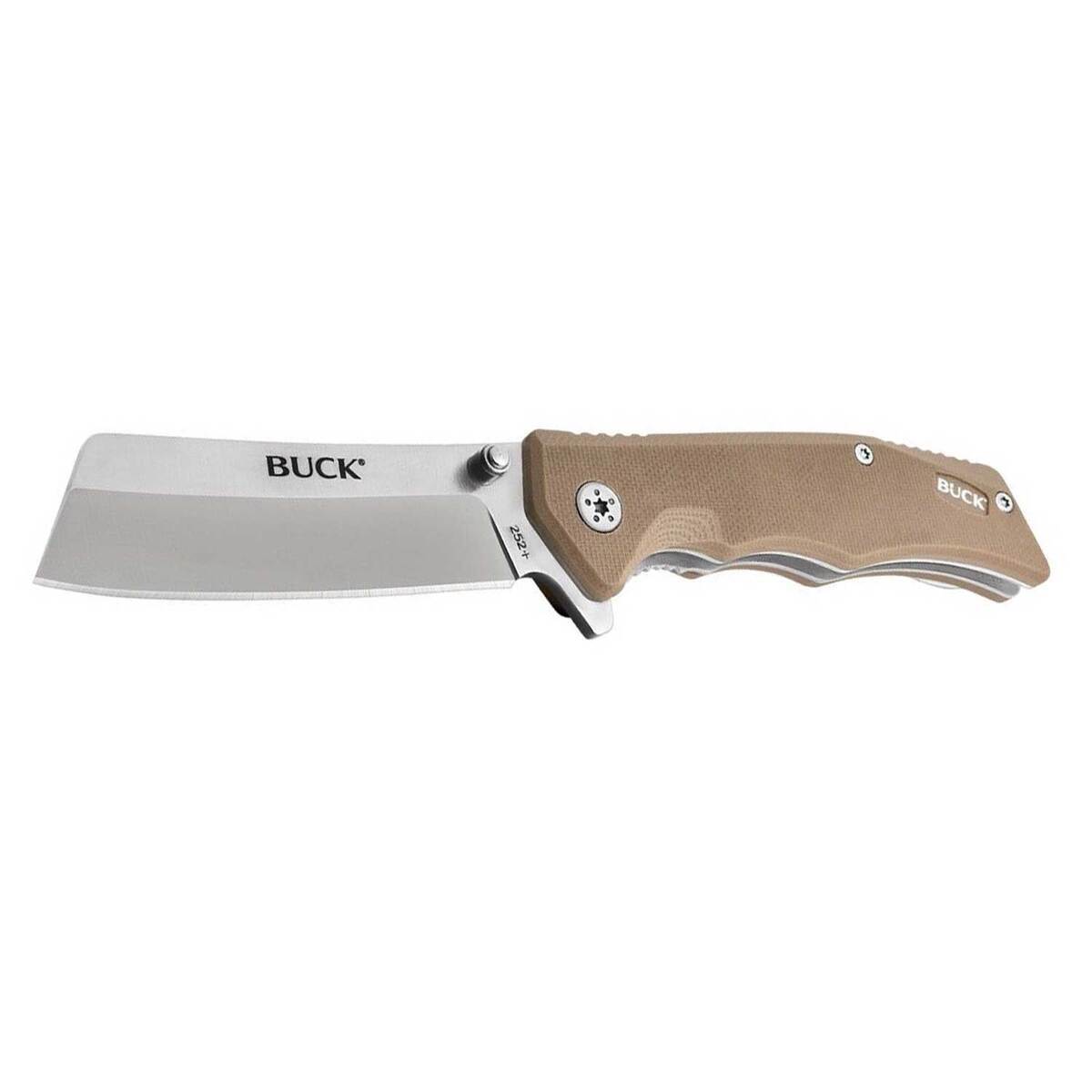 Buck Knives 252 Trunk 2.9 inch Folding Knife - Khaki Buck Knives 252 Trunk 2.9 inch Folding Knife - Khaki