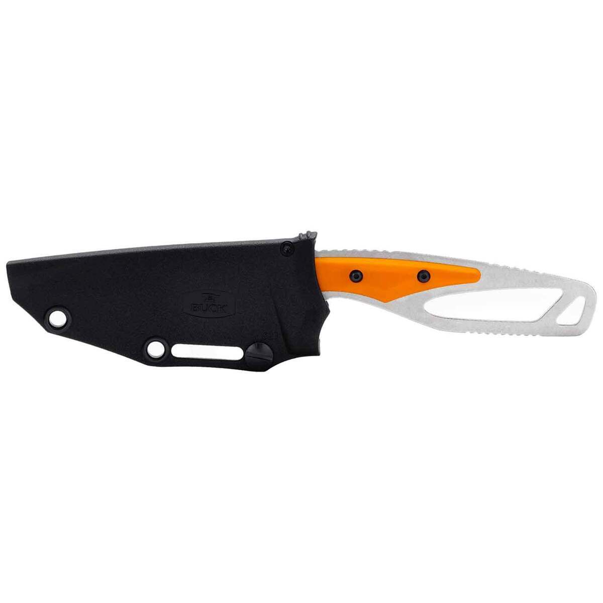 Buck Knives 631 PakLite 4 inch Fixed Blade Knife - Orange Buck Knives 631 PakLite 4 inch Fixed Blade Knife - Orange