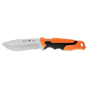 Buck Knives 658 Pursuit Pro 3.75 inch Fixed Blade Knife - Orange - Small