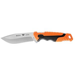 Buck Knives 656 Pursuit Pro 4.5 inch Fixed Blade Knife - Orange - Large