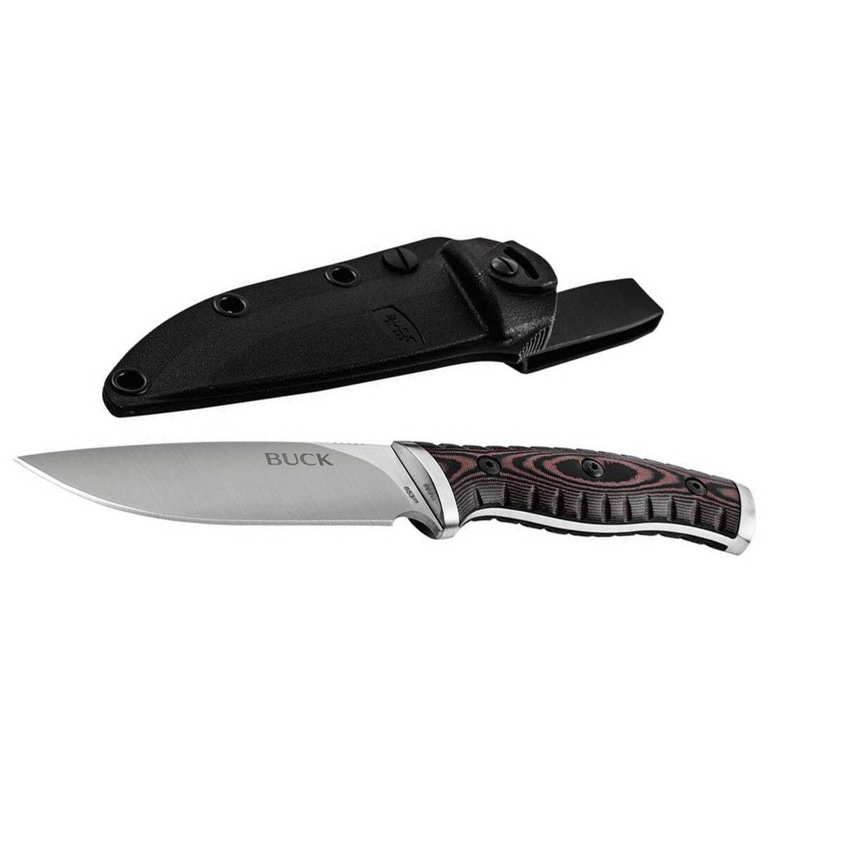 Buck Knives Selkirk 4 inch Fixed Blade Knife - Brown | Black CNC Micarta Buck Knives Selkirk 4 inch Fixed Blade Knife - Brown | Black CNC Micarta