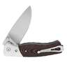 Buck Knives Selkirk 3.25 inch Folding Knife - Brown/Black Micarta