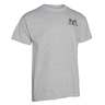 Buck Wear Men's Fake News Short Sleeve Shirt - Gray - XL - Gray XL