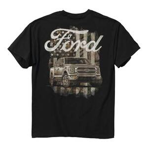 Buck Wear Men's Ford Camo F150 Short Sleeve Casual Shirt